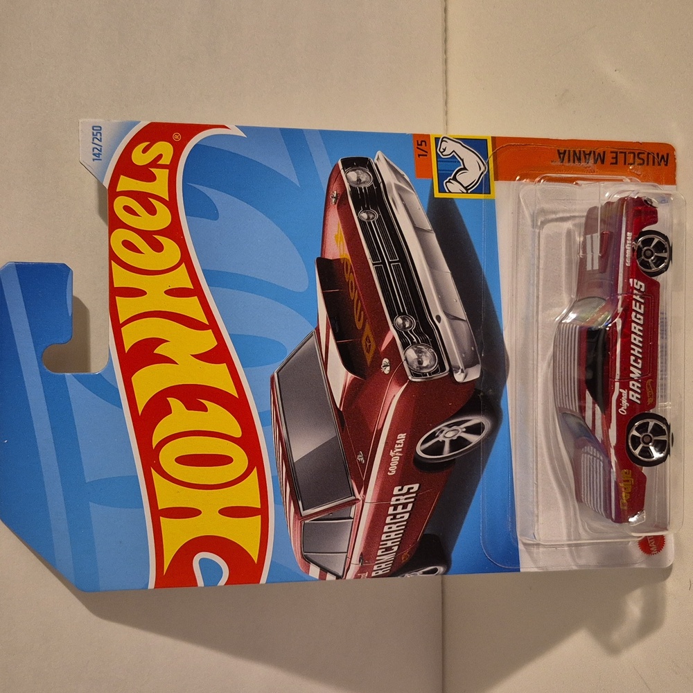 D2 Hot Wheels 68 Dodge Dart  shipping protector